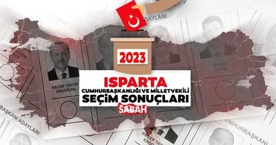 Isparta seçim sonuçları son dakika 2023: Isparta 13. Cumhurbaşkanı ve 28. Dönem Milletvekili oy oranları 14 Mayıs genel seçim sonuçları ile gündemde!