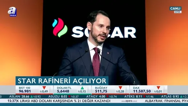 Bakan Albayrak'tan Star Rafineri açılışında önemli mesajlar!