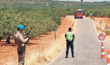 ‘Yeşil altın’a komando koruması #gaziantep