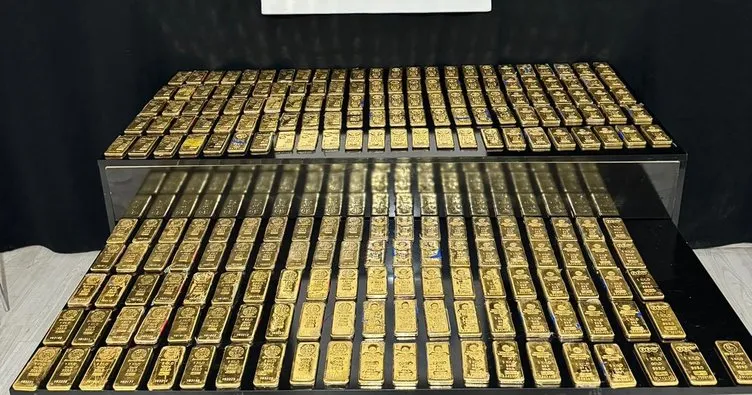 Hakkâri’de 450 milyon değerinde 221 adet külçe altın ele geçirildi