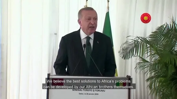 Başkan Erdoğan sosyal medyadan paylaştı: Türkiye Afrikalıların kader ortağıdır