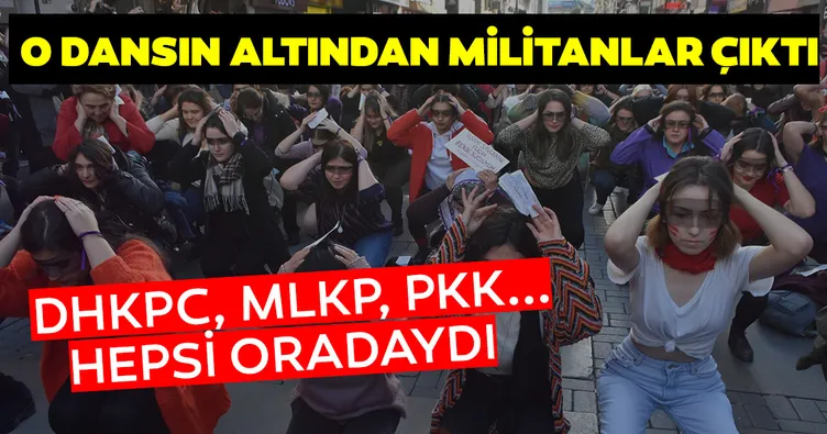 İzmir’de 'Las Tesis' dansı, kadına şiddeti önlemek için değil teröre hizmet için kullanılmış