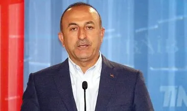 Bakan Çavuşoğlu, Fransa Dışişleri Bakanı Jean-Yves Le Drian ile görüştü