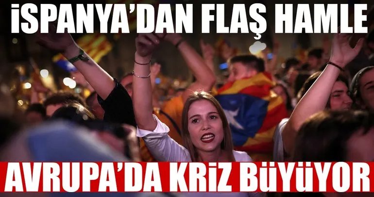 Avrupa'da kriz! İspanya Katalonya yönetimini görevden aldı