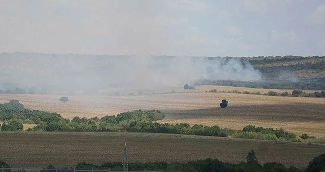Bulgaristan sınırında çıkan yangın kontrol altına alındı Bulgaristan sınırında çıkan yangın kontrol altına alındı