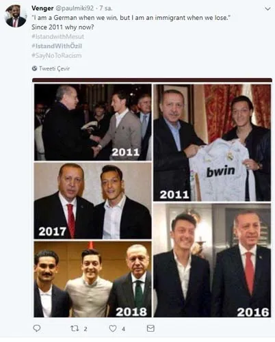 Dünya ayağa kalktı! Mesut Özil'e büyük destek...