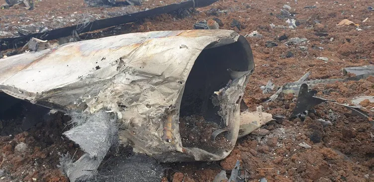 Son dakika: ABD helikopterinin enkazı görüntülendi: İdlib'deki operasyonda imha edilmişti