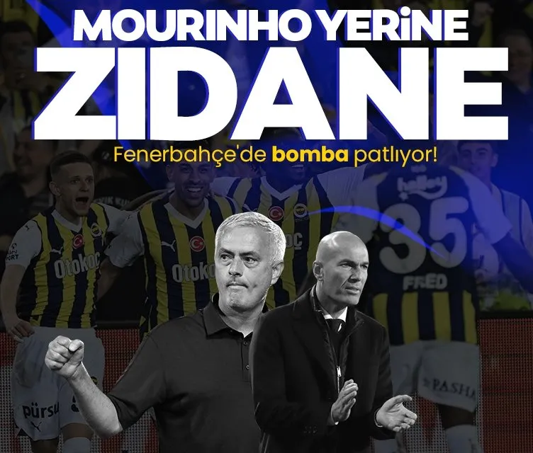 Fenerbahçe’de bomba patlıyor! Zinedine Zidane..
