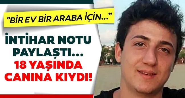 Son dakika haberi: Instagram’dan intihar notu paylaştı ölü bulundu! 18 yaşındaki Furkan Celep genç yaşta intihar etti