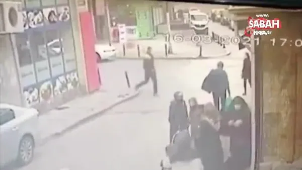 Ümraniye’de feci kaza kamerada: Genç kadın beton mikserinin altında kaldı | Video