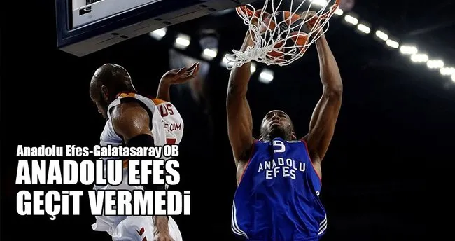 Anadolu Efes Galatasaray Odeabank Mac Sonucu Sanal Basin