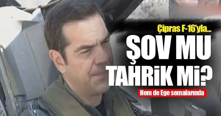 Yunan Başbakanı F16 ile uçtu