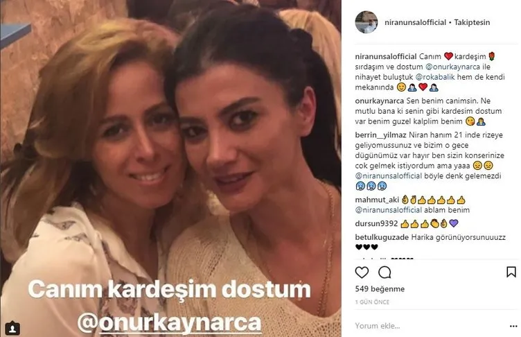 Ünlü isimlerin Instagram paylaşımları 09.04.2018 Aleyna Tilki