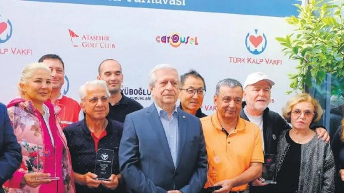 Golf turnuvasında ‘kalbinizi koruyun’ mesajı Golf turnuvasında ‘kalbinizi koruyun’ mesajı