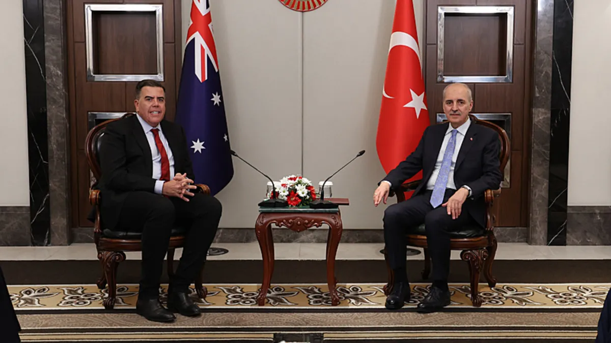 TBMM Başkanı Kurtulmuş, Avustralya Temsilciler Meclisi Başkanı Dick ile görüştü TBMM Başkanı Kurtulmuş, Avustralya Temsilciler Meclisi Başkanı Dick ile görüştü