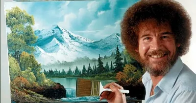 Kıvırcık saçlarıyla hafızalara kazınan ressam Bob Ross ile ilgili bu bilgi hayrete düşürdü! İşte ressam Bob Ross’un sırrı...