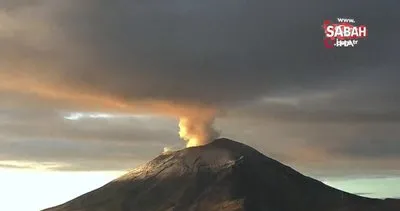 Popocatepetl Yanardağı’nda 3 yeni patlama | Video