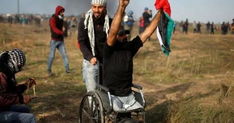 Filistinli engelli şehidin son sözleri