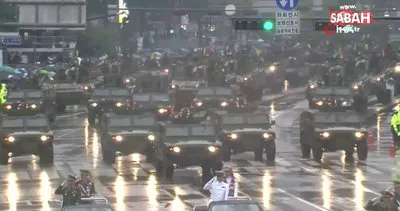 Güney Kore’den gövde gösterisi: 10 yıl sonra ilk askeri geçit töreni | Video