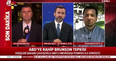 ABD’ye rahip Brunson tepkisi