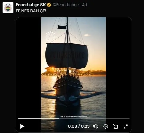 Fenerbahçe’den Beşiktaş’a göndermeler! Maç biter bitmez olay paylaşımlar...