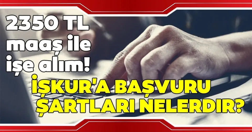 iskur personel alimi yapiyor 2350 tl