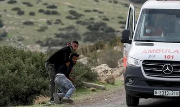 İsrail askerinden insanlık dışı uygulama! Ambulanstaki Filistinliye yapılan zulüm böyle görüntülendi