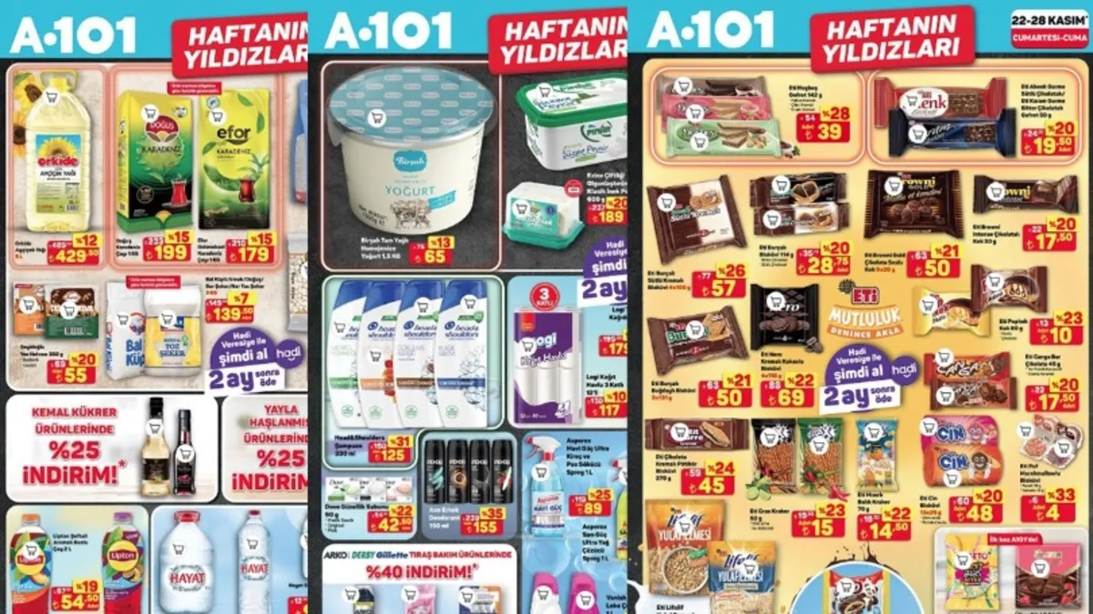 A101 AKTÜEL HAFTANIN YILDIZLARI! 👉22-28 Kasım A101 aktüel ürünler neler? Fırsat ürünler bugün satışta!