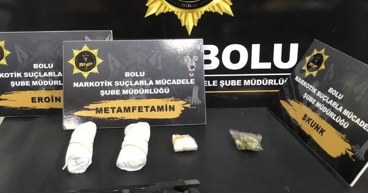 Bolu’da uyuşturucu operasyonu