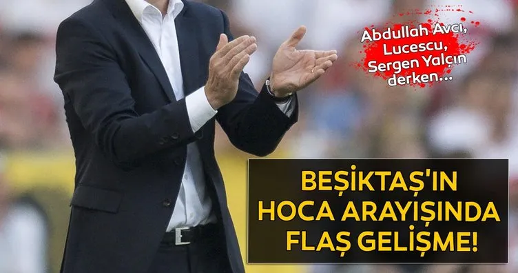 Son dakika haberleri! Beşiktaş’ın teknik direktör arayışında flaş gelişme!