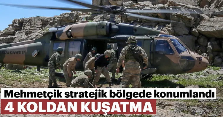 Zagros’a 4 koldan kuşatma