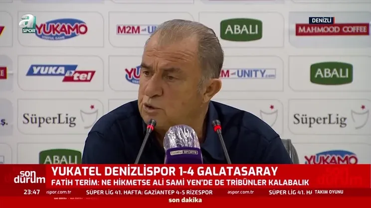 Son dakika: Fatih Terim'den şampiyonluk sözleri! 'Galatasaray vazgeçmedi biz vazgeçmedik...'