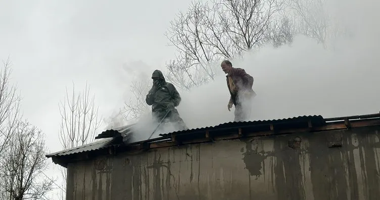 Yüksekova’da yangın: 4’ü çocuk 5 kişi zehirlendi