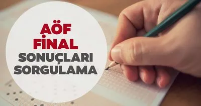 AÖF FİNAL SINAV SONUÇ TARİHİ 2024 SORGULANIYOR || Anadolu Üniversitesi AÖF sınav sonuçları açıklandı mı, ne zaman açıklanacak?