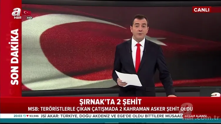 Şırnak'tan acı haber: 2 asker şehit