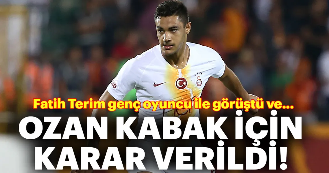 Son Dakika Galatasaray Da Ozan Kabak Karari Verildi Spor Haberleri