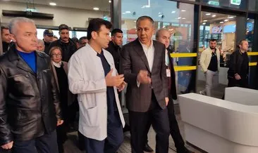 Vali Ali Yerlikaya Başakşehir Çam Sakura Şehir Hastanesi’nde