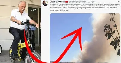Çanakkale yanıyor: CHP’li Başkan yurt dışında tatil yapıyor! Paylaşımı da ayrı skandal!