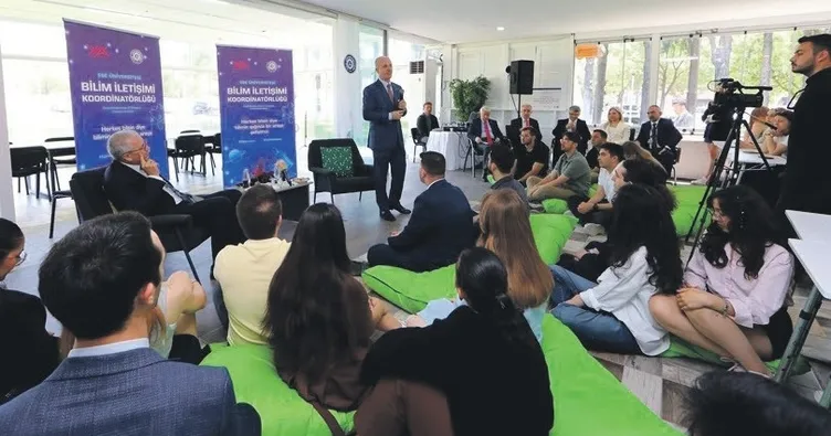 Meslekler ‘Bilim Kafe’de tanıtılıyor