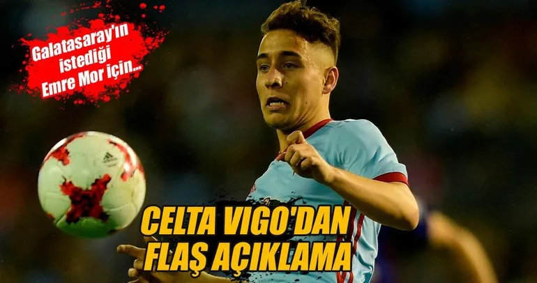 Celta Vigo’dan Emre Mor açıklaması