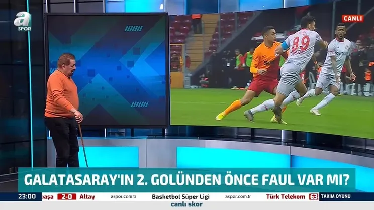 Kerem Aktürkoğlu'nun golünden önce faul var mı? Erman Toroğlu yorumladı!