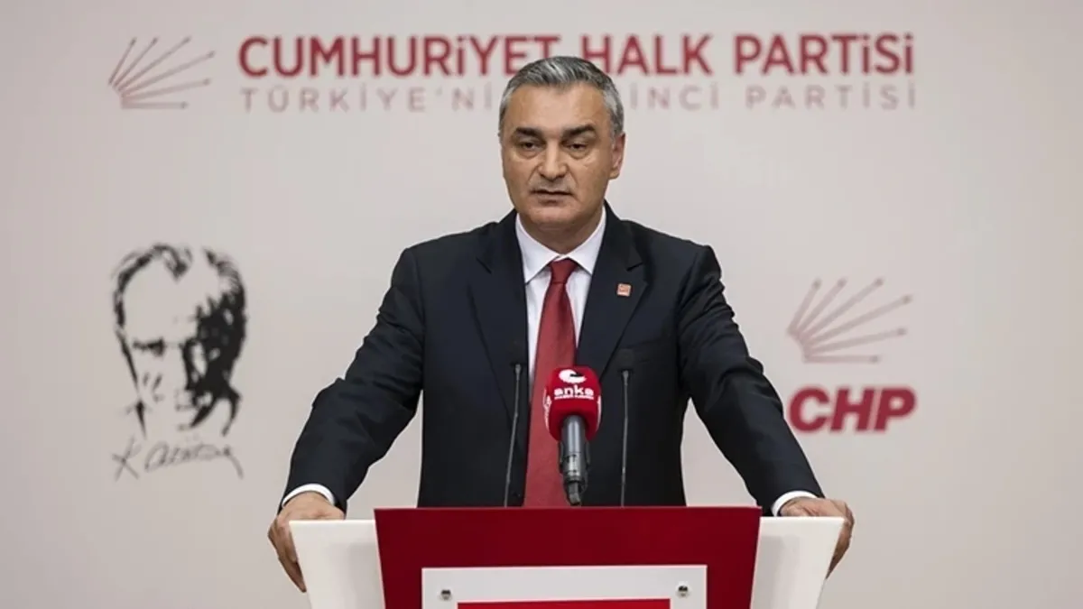 CHP Sözcüsü Müslim Sarı