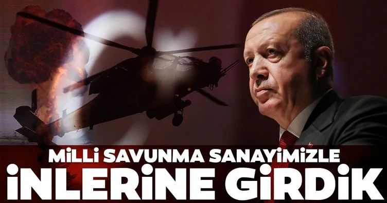 Başkan Erdoğan’ın resmi YouTube kanalından paylaşıldı: Milli savunma sanayimizle inlerine girdik