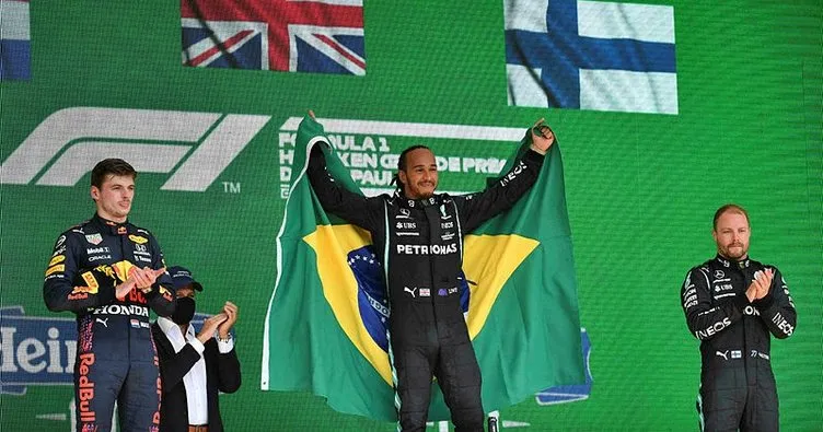F1 Brezilya Grand Prix’in kazanan Lewis Hamilton oldu!