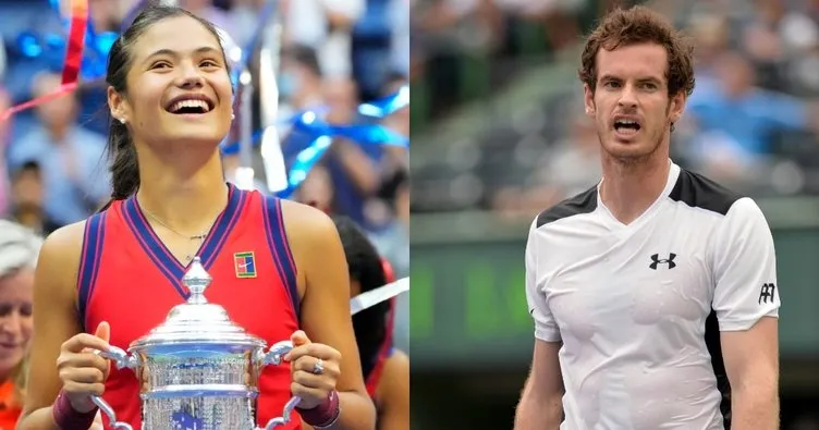 Andy Murray’den Emma Raducanu’ya tebrik mesajı!