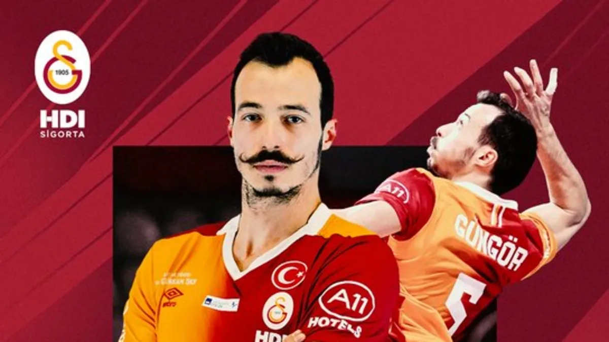 Galatasaray Erkek Voleybol Takımı'nda kaptan Burak Güngör’le yollar ayrıldı