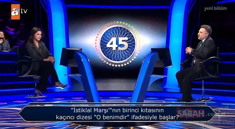 Kim Milyoner Olmak İster’de ‘İstiklal Marşı’ sorusunda elendi! İşte Milyoner’e damga vuran o anlar!