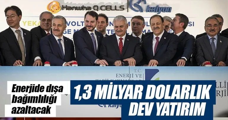 1.3 milyar $’lık dev yatırım