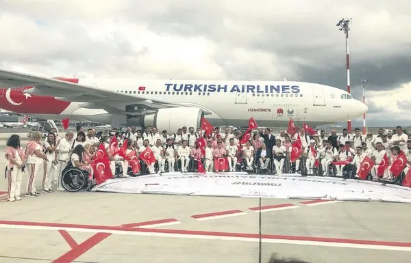 Madalya yağmuru olsun