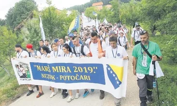 Ölüm yolunda ‘Barış Yürüyüşü’ başladı